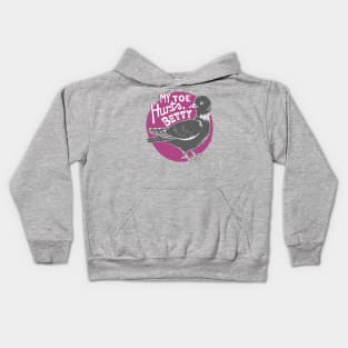 Betty Pigeon Kids Hoodie